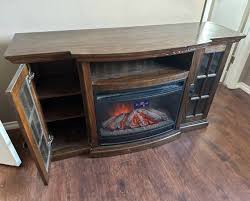 Electric Space Heater Fireplace Tv