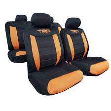 Toyota Tacoma Seat Covers Orange Black