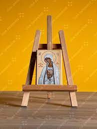 Printed Icon On Wood Our Lady Of Fátima