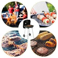 Master Cook 18 In Square Charcoal Grill