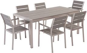 Vernio 6 Seater Aluminium Garden Dining