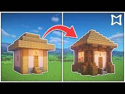 Small Farm Village House In Minecraft