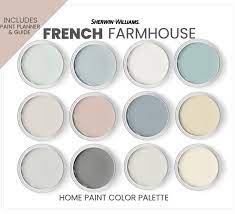 French Farmhouse Color Palette French