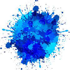Blue Paint Splatter Images Free