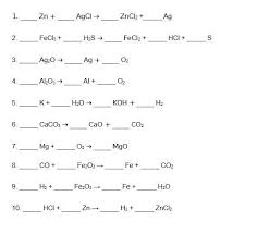 Chemical Equations