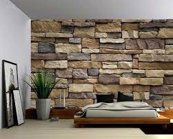 Natural Stone Wall Background Large