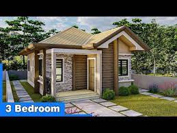 Simple Bungalow House Design With 3