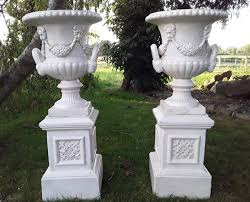 Heavy Cast Iron Garden Urns Bh108exr