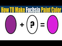 How To Make Fuchsia Paint Color What