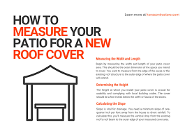 To Measure Your Patio For A New Roof Cover