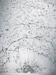 Photo Damaged Glass Window Texture