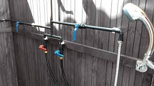 Luxurious Outdoor Shower Part 4 Door