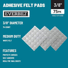 Medium Duty Self Adhesive Felt Pads