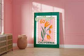 California Poppy Art Digital Art