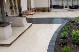 Midnight Black Limestone Setts