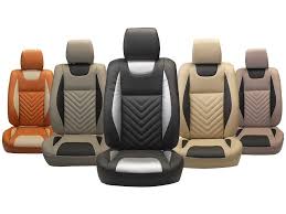 Front Back Leather Car Seat Cover