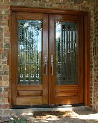 Decorative Glass Wood Door Gallery