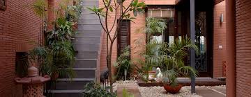 12 Beautiful Indoor Courtyard Ideas To