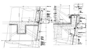 Curtain Glass Wall Section Cad Drawing