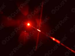 red laser beam stock photo 2744236