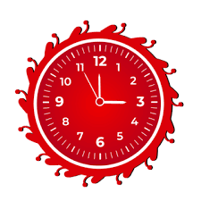 Red Wall Clock Png Transpa Images