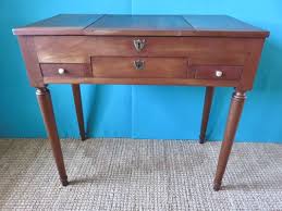 French Solid Cherry Console Table