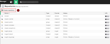 create new repository on nexus hafİf