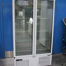 Orford Two Glass Door Upright Freezer