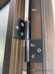 Aluminium Sagging Door Adjustment