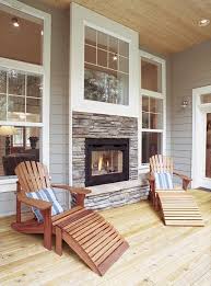 Double Sided Outdoor Fireplace Concepts