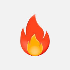 Premium Vector 3d Fire Flame Icon