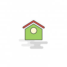 Flat Dog House Icon Vector House Icons