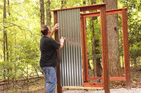 Build An Outdoor Shower