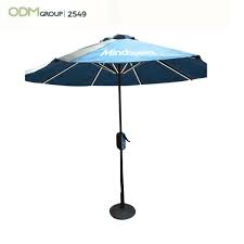 Green Marketing Custom Solar Umbrella
