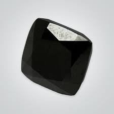 Black Moissanite Cushion Cubic