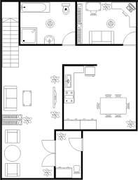 Two Floors House Ground Floor Plan