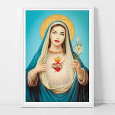 Unique Wall Art Madonna Gift Icon