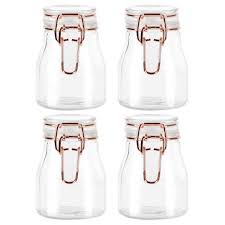 Glass Food Storage Jar Set 985119201m