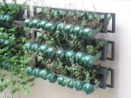 Vertical Gardening With Recyclables