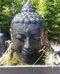 Buddha Head Water Feature Serenity