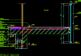 Balcony Detail Dwg Detail For Autocad