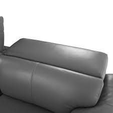 Charlie Gray Leather Power Reclining