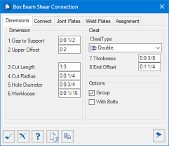 box beam shear connection