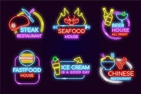 Neon Food Images Free On Freepik
