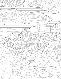 Premium Vector Coloring Page With