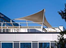 Roof Terrace Fabric Canopy At Best
