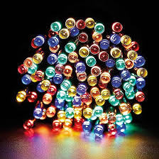 200 Led Solar String Lights Multicolour