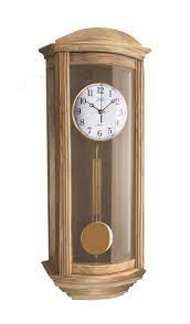 Pendulum Wall Clock Jvd Brush Oak N2220