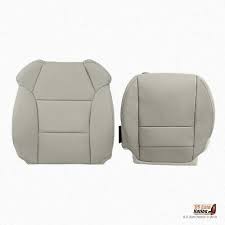Top Replacement Leather Seat Cover Gray