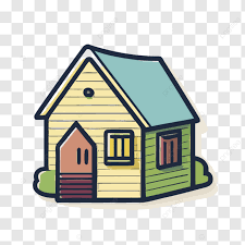 Small House Icon Ilration Vector A